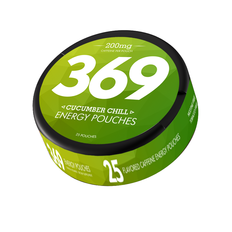 369 Energy Caffeine Pouches CUCUMBER CHILL