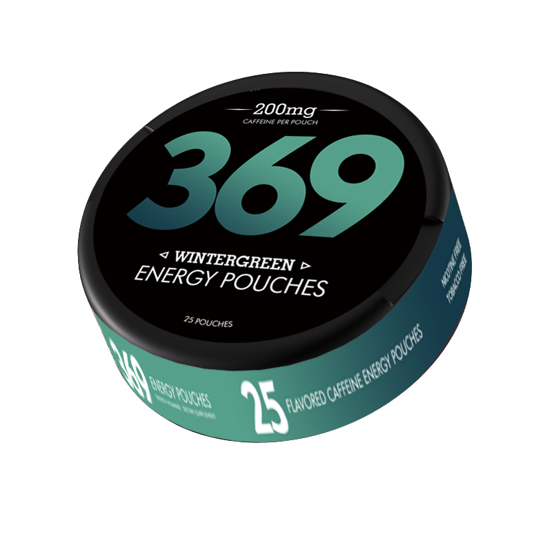 369 Energy Caffeine Pouches Wintergreen